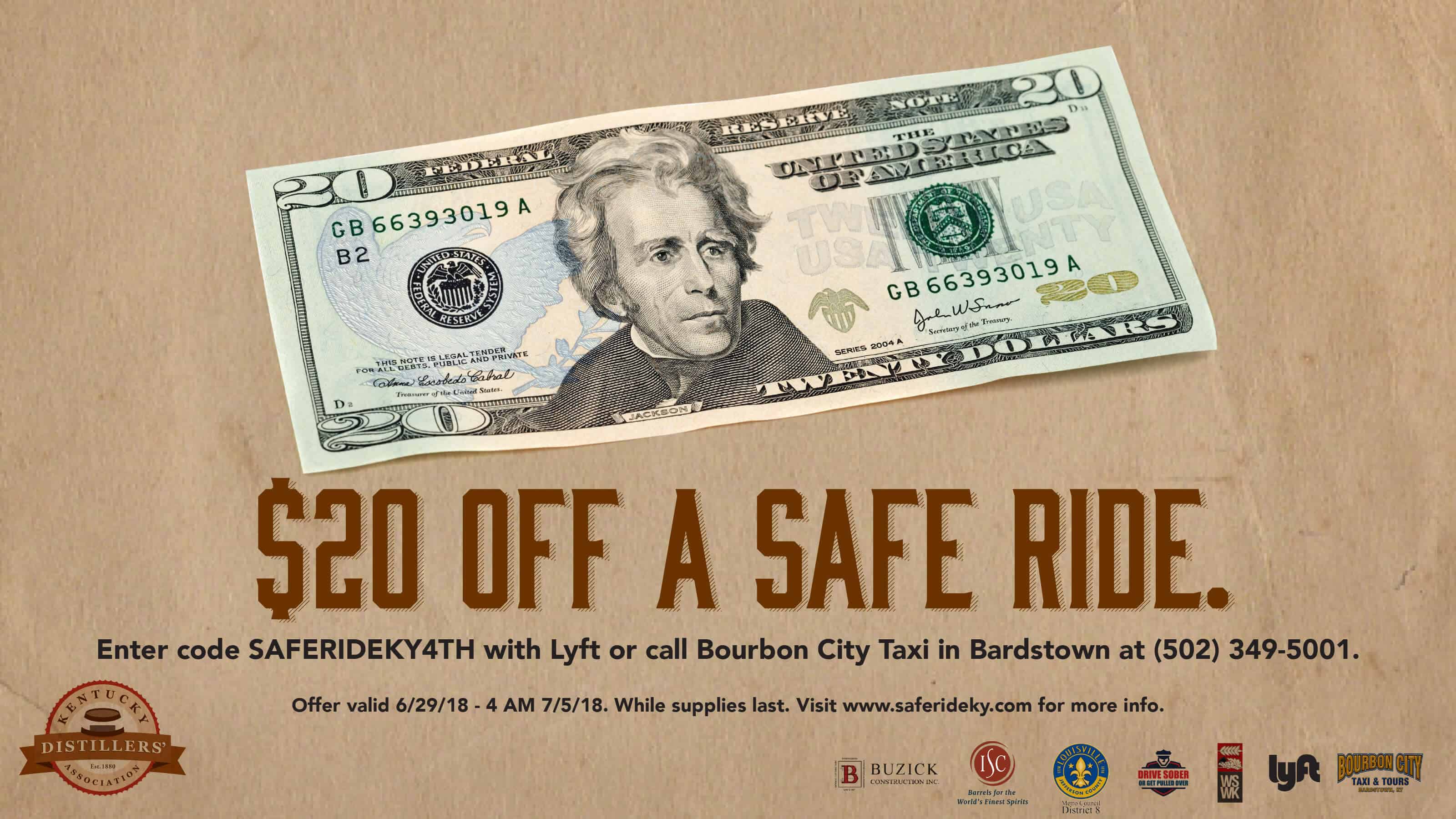 20off - Celebrate Freedom With Free Rides
