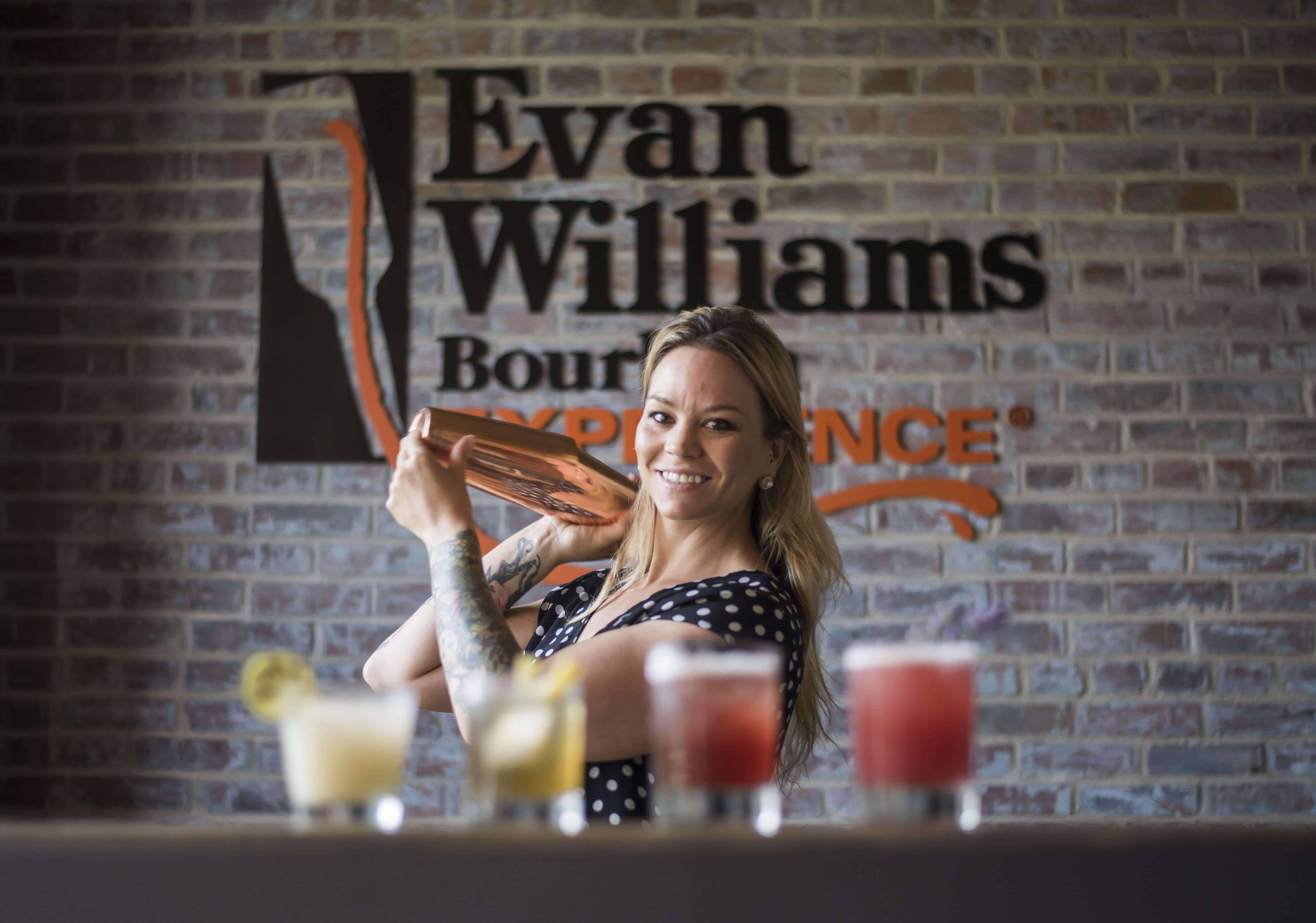 EWBE bar - Evan Williams Bourbon Experience Opens ON3 