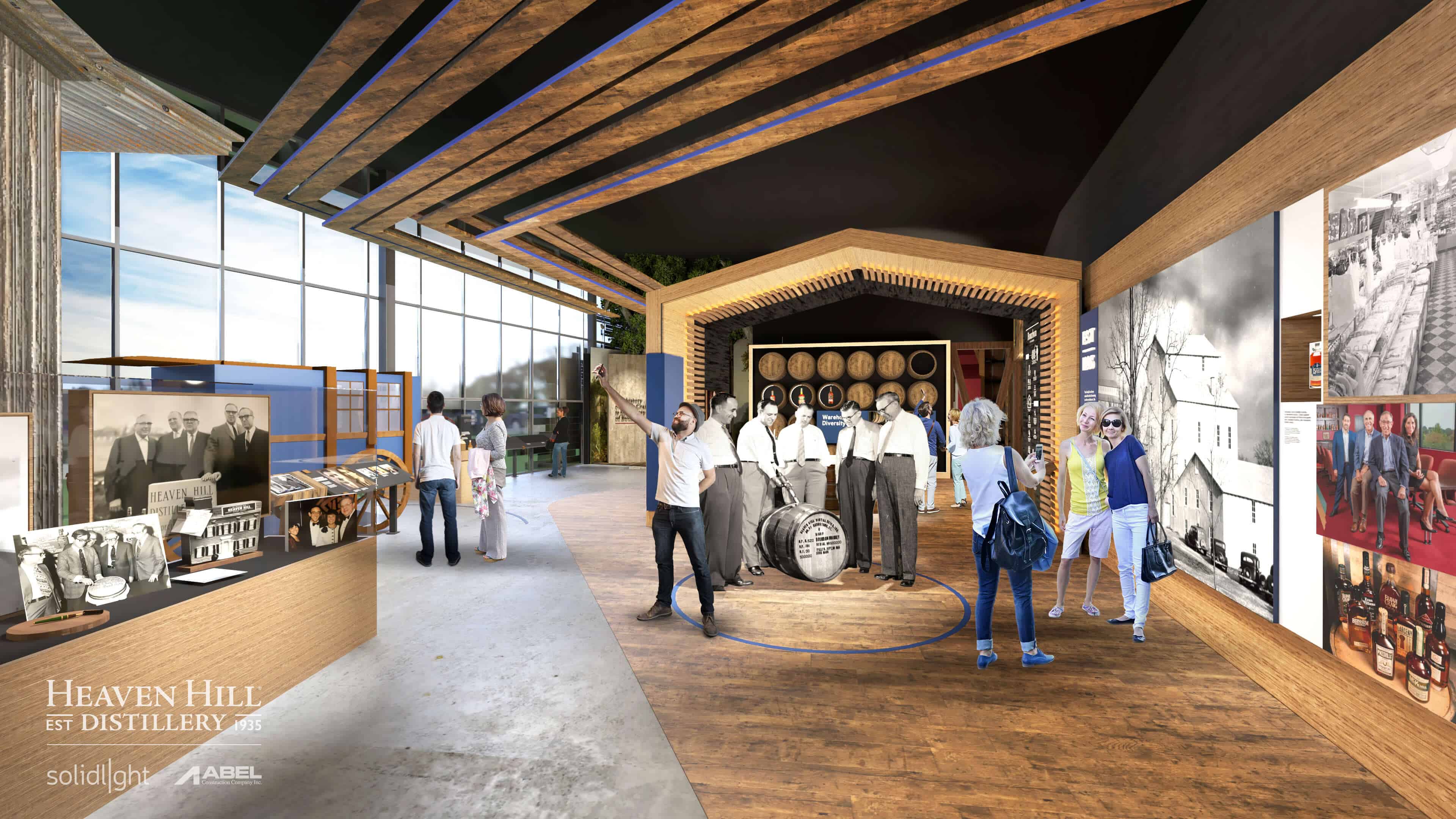 HHD VC Family Distillery - Heaven Hill Distillery Announces Multi-Million-Dollar Investment in Expansion of Bardstown Visitor Center, Production Facilities