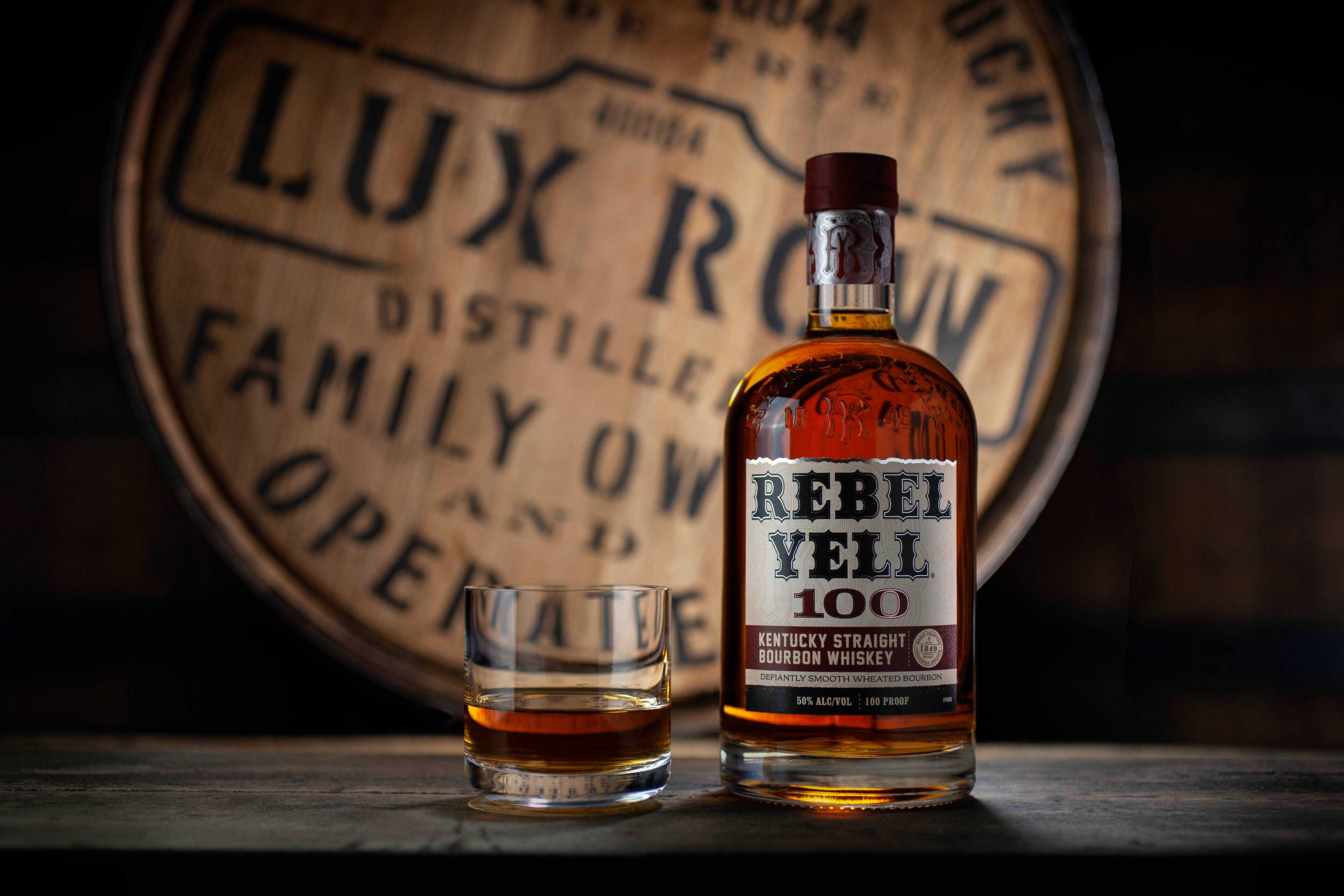 100 Proof Low Res - Rebel Yell® Launches New Look for Brand Lineup