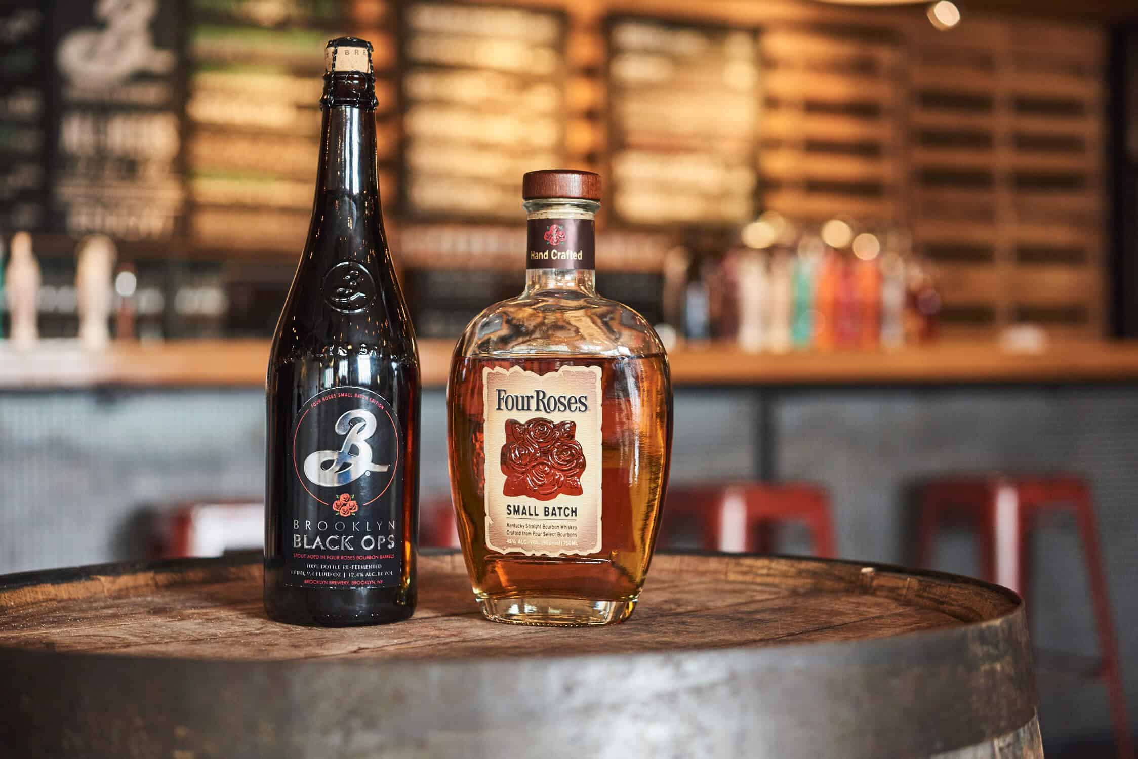 FourRoses BrooklynBlackOps 1 - Four Roses Distillery and Brooklyn Brewery collaboration beer to launch this fall